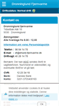 Mobile Screenshot of dronninglundfjernvarme.dk